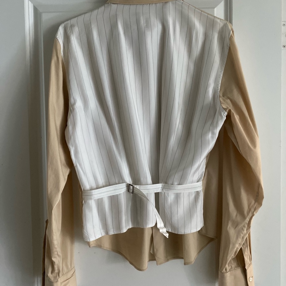 Beautiful classic tuxedo back shirt